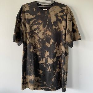 Oversized Bleach Dye Tee